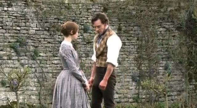 The day in the garden with Rochester