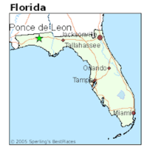 Ponce de Leon Explores Florida