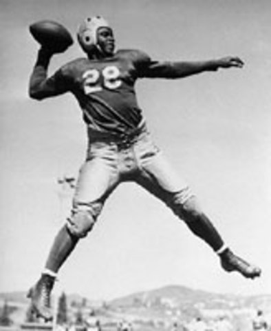 Jackie Robinson, star quarterback
