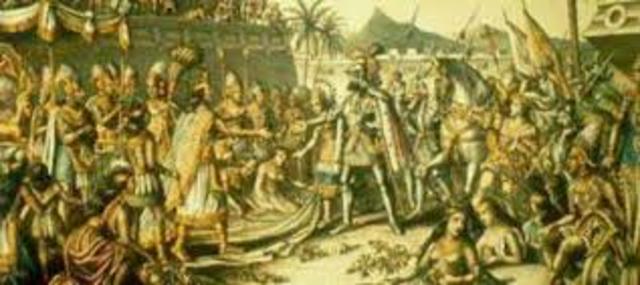 Cortez defeates the Aztecs: Summary