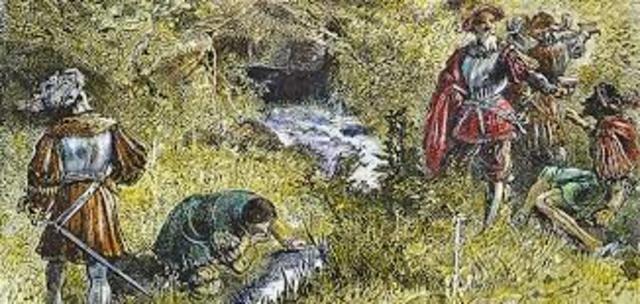 ponce de leaon finding the fountain of youth