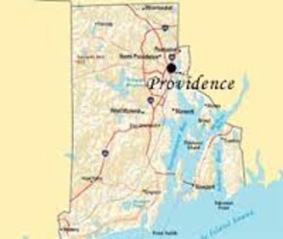 Rhode island established