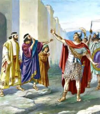 Menelaus' atempt to resolve the issue