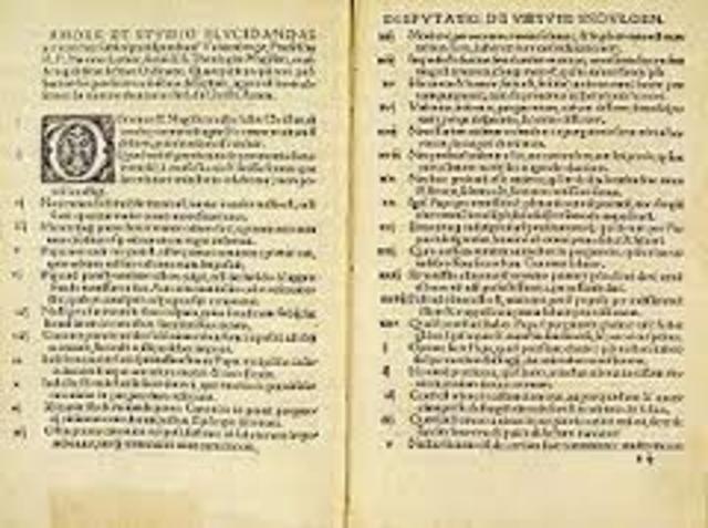 Post of the 95 Theses