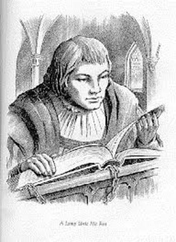 martin luther becomes a monk