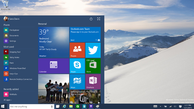 Windows 10 BETA