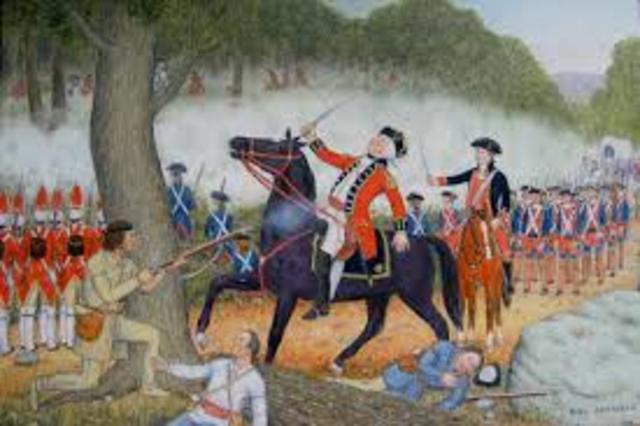 Gen. Braddock Killed