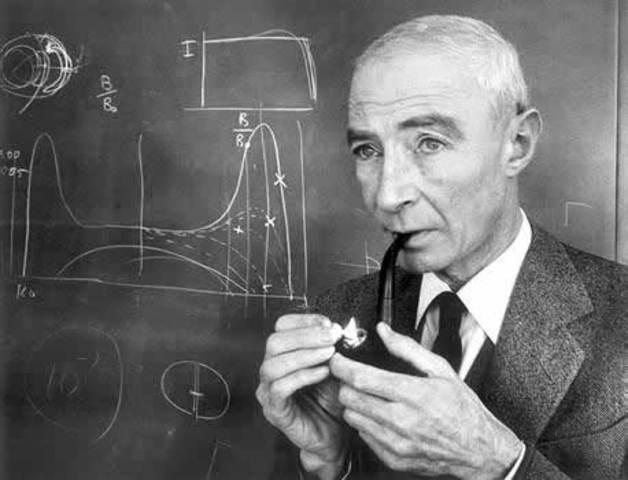 Robert J. Oppenheimer (New York, U.S.)