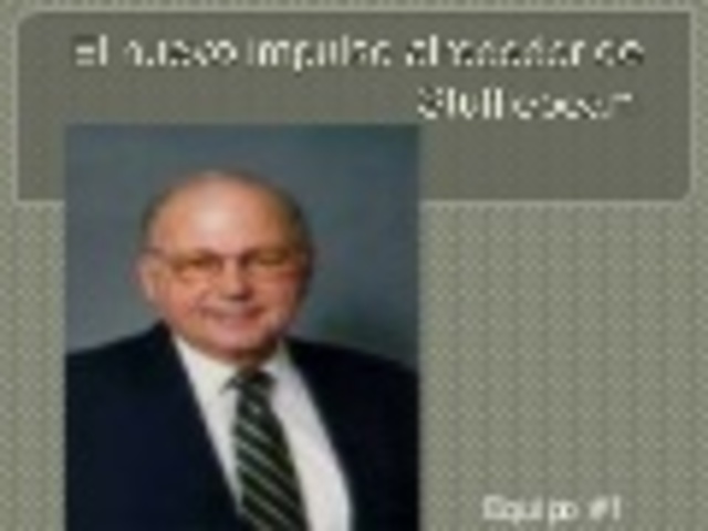 El nuevo impulso alrededor de Stuf-flebeam