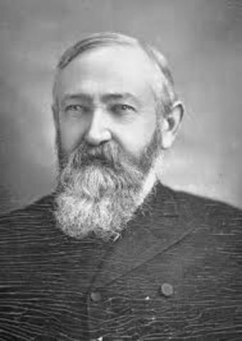 Benjamin Harrison becomes President