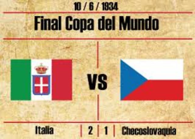 Final del mundial de 1934