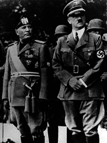 Rome-Berlin Axis formed