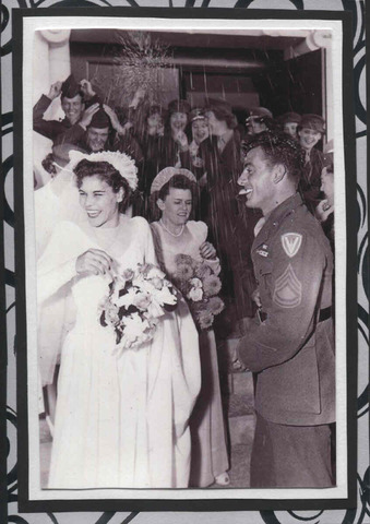Basilone marries Lena Riggi