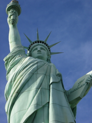 Statue of Liberty unveiled