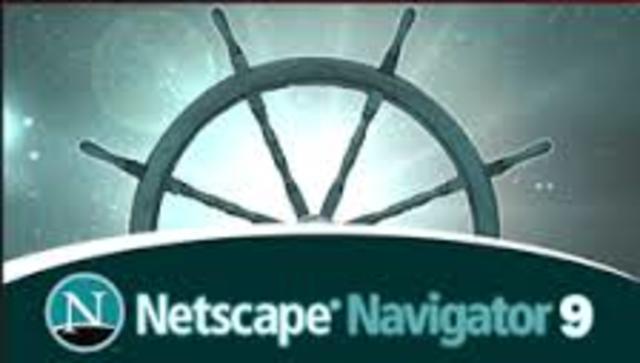 Se presenta el navegador de Web Netscape Navigator.