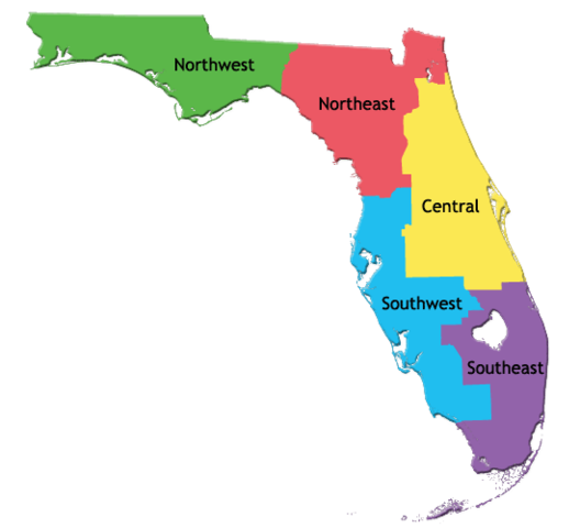 Florida becomes U.S. state