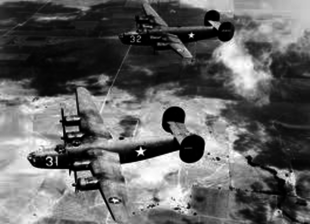 First bombing raid by u.s on germany at wilhelmshaven