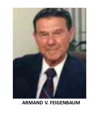 ARMAND V. FEIGENBAUM