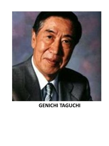 GENICHI TAGUCHI