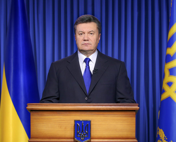Yanuckovych was elected president of Ukraine