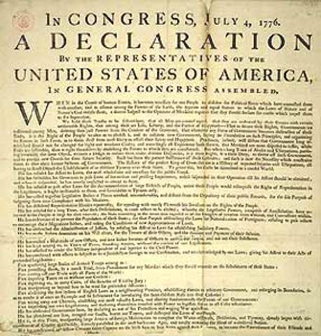 declaração de independencia