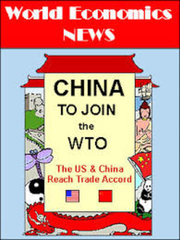 China joins the WTO