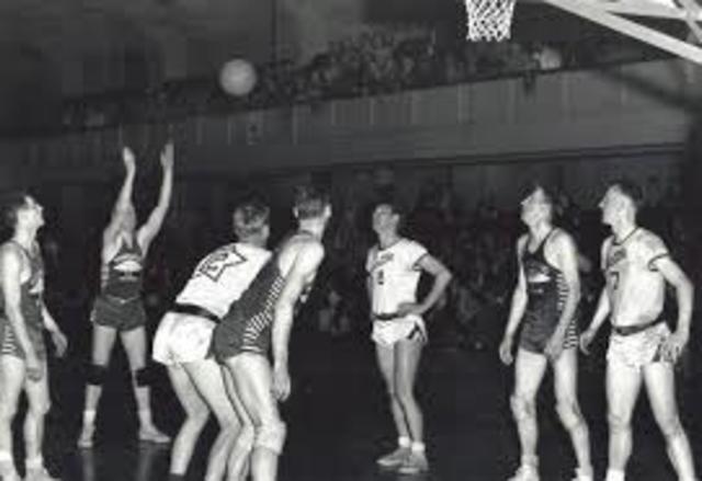 First professional game