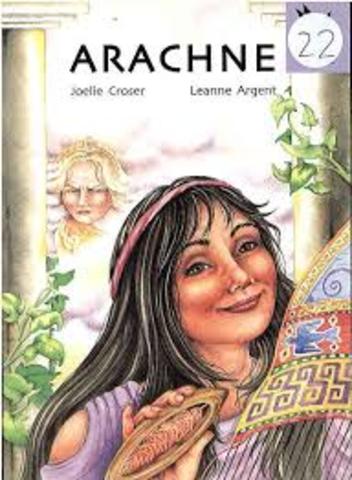 Arachne tells every one that there is no way anyone could have taught her how to weave not Even Athena herself