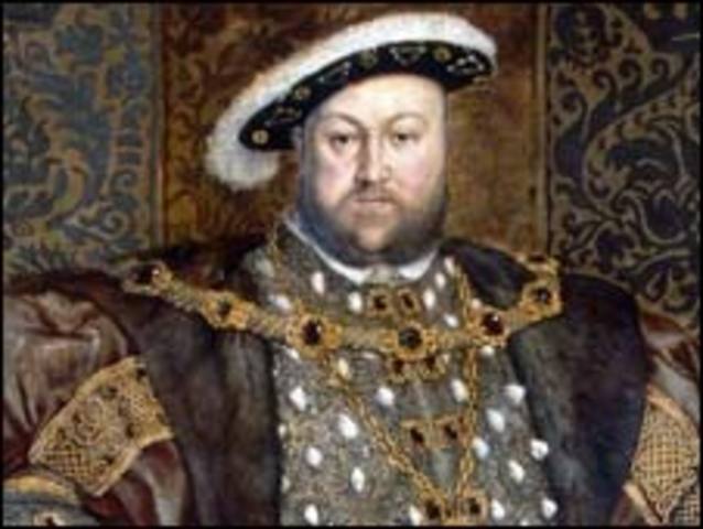 King Henry VIII Establishes Anglican Church