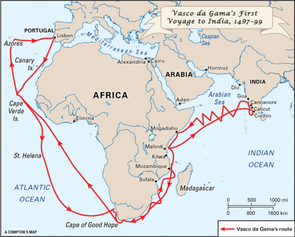 Vasco de Gama Voyage