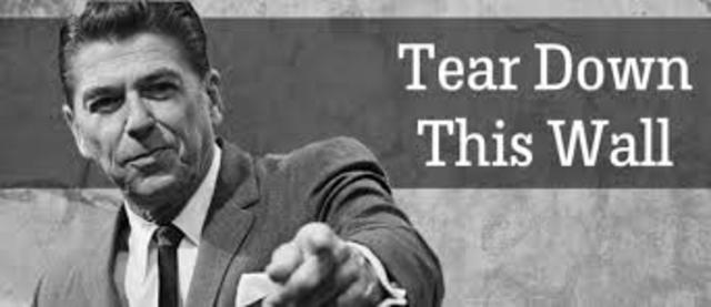 Mr. Gorbacheva Tear Down this Wall! Speech