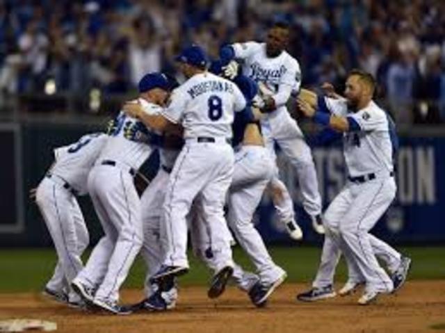 Royals went to the world series. And lost