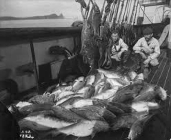 Were there any changes in the commercial fishing, in the history of fishing in the northwest?
