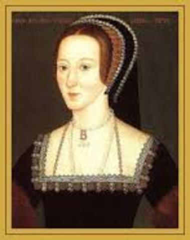 Anne Boleyn Behead