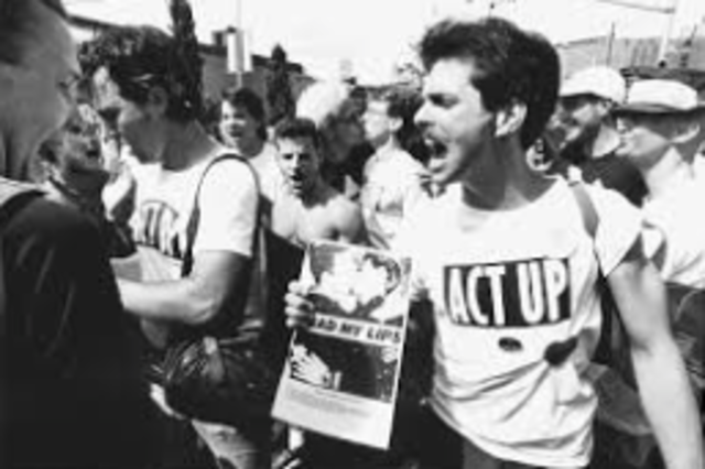 Formation of the Protest Group Act Up