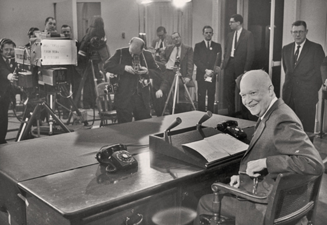 Eisenhower left Office