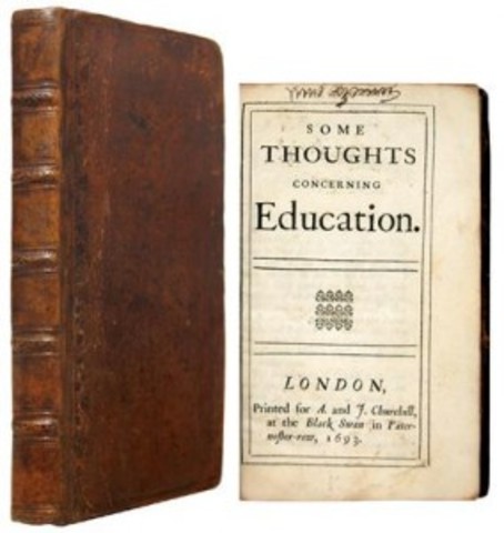 Some Thoughts Concerning Education Published