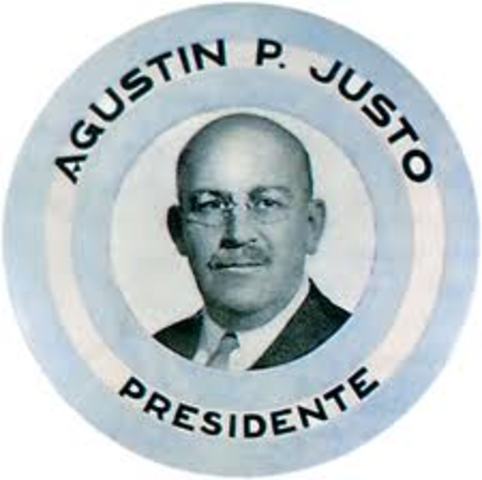 Presidencia de  Agustin P. Justo
