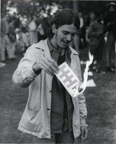 UC Berkeley Draft Card burning