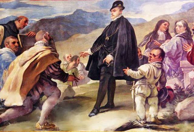 Felipe ll, rey de España y Portugal