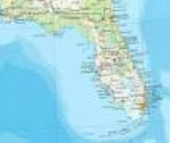 Florida becomes a state