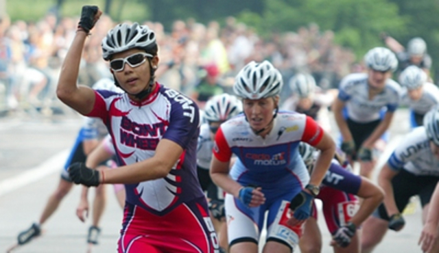LA "CHECHI" NO PARA DE GANAR: ESTA VEZ FUE EN EL GERMAN INLINE CUP