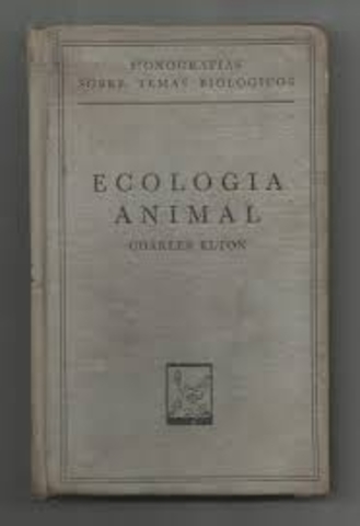 Charles Eton publica su libro "Animal Ecology"