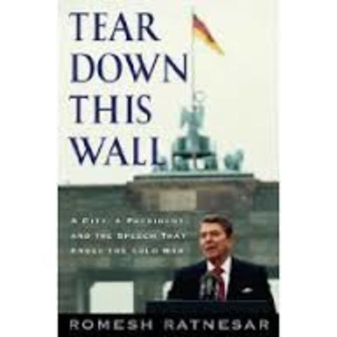 Mr.Gorbachev Tear down that wall! Speech