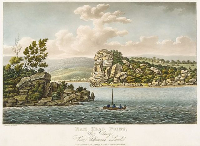 Convicts were sent to different places in Australia