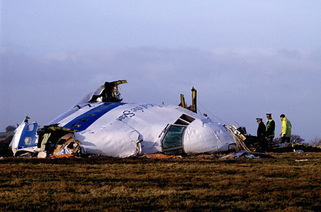 Pan Am Flight 103 Is Bombed Over Lockerbie