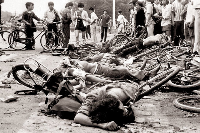 Students Massacred in China's Tiananmen Square