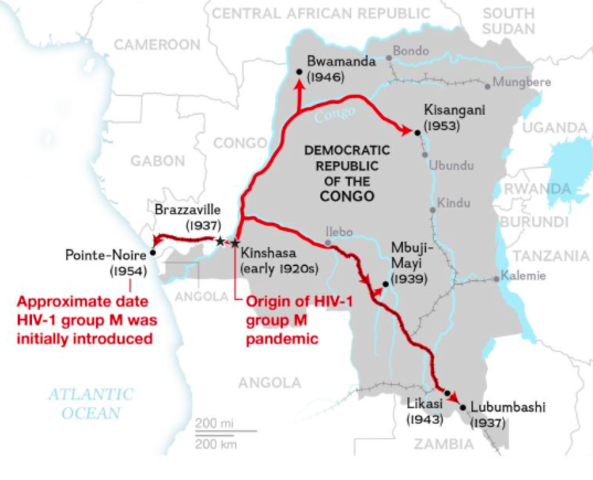 AIDS epidemic in Kinshasa