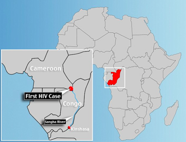First Case of HIV in Congo