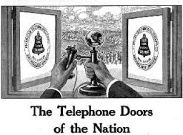 First Long-Range Telephone Call